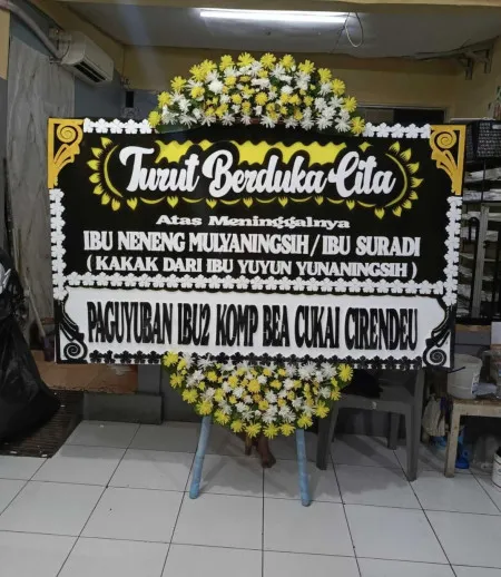 Papan Bunga Duka Ungaran Timur